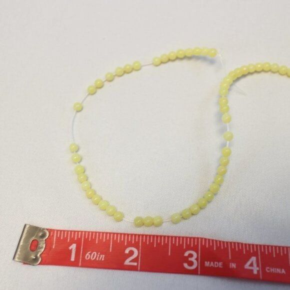 Serpentine Faux-Jade Seed Beads - Picture 2 of 4